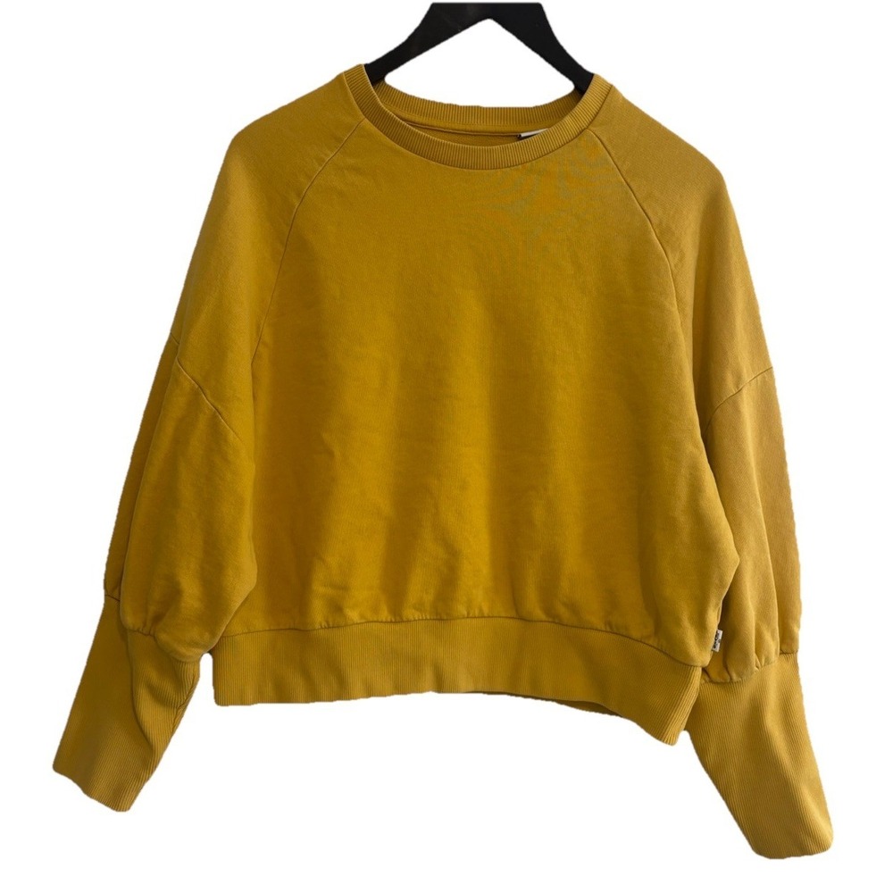 Levis X Deepika Padukone Special Edition Crew Neck Raglan Yellow Sweatshirt MED